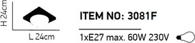 Φωτιστικό Πλαφονιέρα Homelighting Teco 77-1833 Chrome