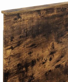 vidaXL Κεφαλάρι Καπνιστό Δρύς 90 cm Επεξεργασμένο ξύλο