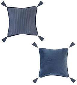 Βελουτέ Διακοσμητικό Μαξιλάρι 2 Όψεων (50x50) Kentia Stylish Gerald
