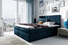 Επενδυμένο κρεβάτι Box 4-Mple-120 x 200