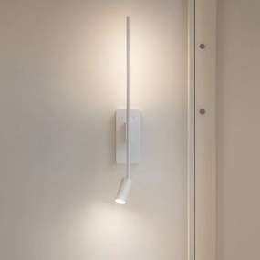 Φωτιστικό Τοίχου Torch 6W+3W 4000K Λευκό