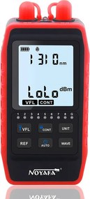 NOYAFA tester καλωδίων οπτικής ίνας NF-908L, 850-1625nm, -60~8dBm