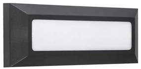 Απλίκα Φωτιστικό Κλιμακοστασίου Led 4W 4 χρώματα Lumen-3-971-Ανθρακί 3-971