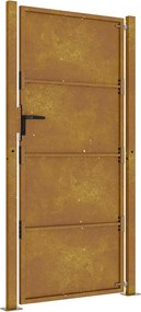 vidaXL Πόρτα Κήπου 100x175 εκ. από Ατσάλι Corten