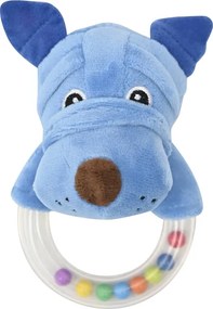 RATTLE RING LORELLI TOYS DOG BLUE