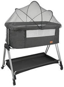 Λίκνο (0-6 Μηνών/Έως 9kg) Bebe Stars Pearl Graphite 845-186