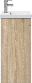 vidaXL Σετ Επίπλων Μπάνιου Sonoma Δρυς 61 x 40 x 84,5 εκ