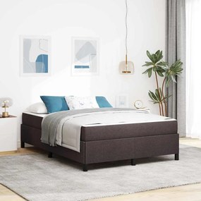 vidaXL Κρεβάτι με ελατήρια Καφέ 160 x 200 cm