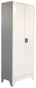 Intrahome Μεταλλική ντουλάπα Ugren I Intrahome σε απόχρωση ανοιχτό γκρι 70x40x180εκ | SKU: INTRAPA-430111123