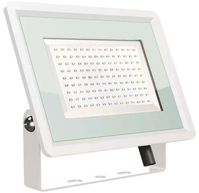 V-TAC Προβολέας LED SMD 100W 8700lm 110° IP65 F-CLASS Άσπρο Σώμα Φυσικό Λευκό 6725