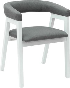vidaXL Καρέκλες φαγητού 2 pcs Λευκό 54 x 57 x 73 εκ