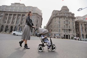 Rito Deluxe 3 in 1 driewieler Junior Black/Blue