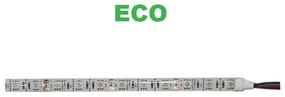 Adeleq Ταινία LED Λευκή Αυτοκόλλητη 5m 12VDC 14.4W Και 60LED Ανά Μέτρο IP54 eco RGB 30-4412911