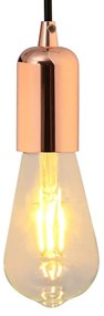 vidaXL Λαμπτήρες 2 τεμάχια Rose Gold E27