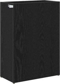 vidaXL Σχέδιο &amp; βάση αποθήκευσης Μαύρη Οξυά 40 x 20 x 55,5 εκ