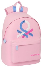 Σχολική Τσάντα (31x16x41) Benetton Pink