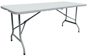 1007 Milano 244 πτυσσόμενο τραπέζι - βαλίτσα  Κλειστό : 122x76cm Επιφάνεια : Polyethylene (HDPE)