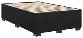 ΚΡΕΒΑΤΙ BOXSPRING ΜΕ ΣΤΡΩΜΑ ΜΑΥΡΟ 120 X 200 ΕΚ. ΒΕΛΟΥΔΙΝΟ 3288596