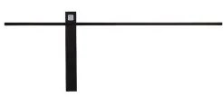 Απλίκα Φωτιστικό Τοίχου LED 6W IP23 3000K Impulse 8115 Nowodvorski 8115 Μαύρο