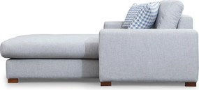 Corner Sofa Loop 12 Light Grey
