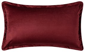 Βελουτέ Διακοσμητική Μαξιλαροθήκη (35x60) Silk Fashion A804 Μπορντώ