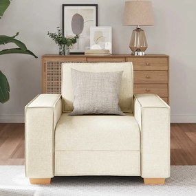 vidaXL Πολυθρόνα-Καναπέ Λευκό 100x78x84 εκ.