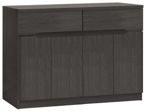 ΜΠΟΥΦΕΣ JOLENE HM2234.01 2 ΣΥΡΤΑΡΙΑ &amp; 4 ΠΟΡΤΕΣ ZEBRANO 120X40X80εκ.