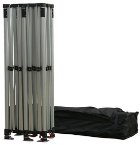 Κιόσκι Gazebo Επαγγελματικό Βαρέως τύπου Cressen C21099 Πτυσσόμενο Αλουμινίου 3x6x3,4Υμ.