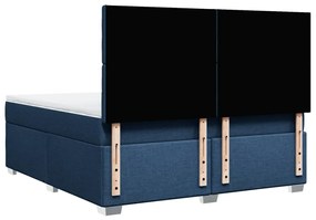 ΚΡΕΒΑΤΙ BOXSPRING ΜΕ ΣΤΡΩΜΑ ΜΠΛΕ 180X200 ΕΚ. ΥΦΑΣΜΑΤΙΝΟ 3290587