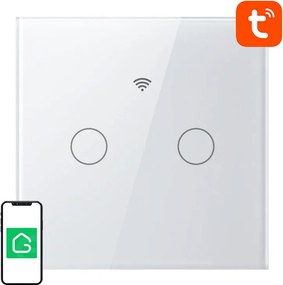 Smart Touch WiFi Light Switch Gosund SLS2 (Optional N, Dual) Tuya