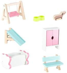 Ξύλινο Κουκλόσπιτο KX6484_1 IKONKA