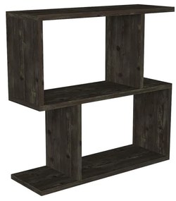 Τραπεζάκι Άκρης MATHRAKI Wenge Μοριοσανίδα/Μελαμίνη 60x20x60cm - 14410194 - 14410194
