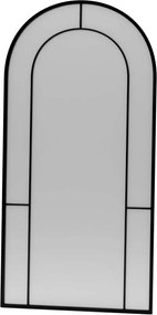 Cheval Mirror Rounda - Black Black