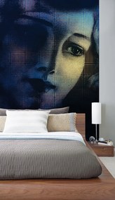Φωτοταπετσαρία τοίχου με γυναικείο πρόσωπο Lumiere έτοιμων διαστάσεων 26HX4 (2.00M x 2.80Υ)