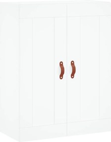 vidaXL Ντουλάπι Λευκό 69,5x34x180 εκ. από Επεξεργασμένο Ξύλο