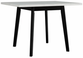 Τραπέζι Victorville 183, Άσπρο, 75x80x80cm, 18 kg, Επιμήκυνση, Πλαστικοποιημένη μοριοσανίδα, Ξύλο, Μερικώς συναρμολογημένο, Ξύλο: Οξιά | Epipla1.gr