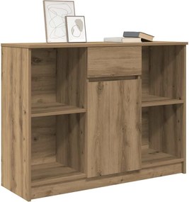 vidaXL Συρταριέρα με Συρτάρια Τεχνίτης Δρυς 101x35x76 εκ. Επεξ. Ξύλο