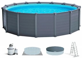 Πισίνα Αποσπώμενο Intex 478 x 124 x 478 cm