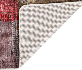 vidaXL Χαλί Πλενόμενο Πολύχρωμο 80 x 300 εκ. Patchwork