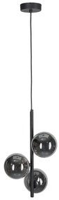 Κρεμαστό Φωτιστικό Οροφής 3xG9 6W IP20 Estera TK Lighting-5767-Μαύρο 5767