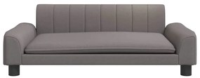 vidaXL Καναπές Παιδικός Taupe 90 x 53 x 30 εκ. από Ύφασμα