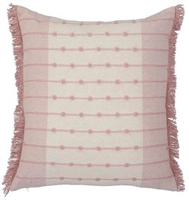 Μαξιλάρι Διακοσμητικό (Με Γέμιση) Yorker Pink Nef-Nef 50Χ50 50x50cm Βαμβάκι-Πολυέστερ