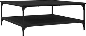 vidaXL Τραπεζάκι σαλονιού Μαύρη δρυς 100 x 100 x 40 cm