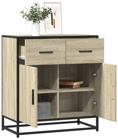 vidaXL Συρταριέρα Sonoma Δρυς 68x35x76 εκ. Επεξεργασμένο Ξύλο