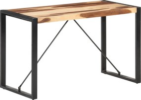 vidaXL Τραπεζαρία 120x60x75 εκ. από Μασίφ Ξύλο