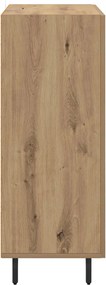 vidaXL Πλαϊνό γραφείο Artisan Oak 69,5 x 34 x 90 εκ.