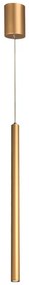 Φωτιστικό Κρεμαστο Aca RA31LEDP60GD FINO Χρυσό Χρώμα (Gold Coloured) 3000K