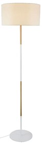 Φωτιστικό Δαπέδου Textile &amp; Crystal OD6508FWH White Metal, Fabric
