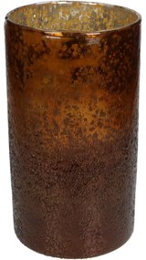 Κηροπήγιο ArteLibre Amber Γυαλί 14x14x25cm Arte-05152856