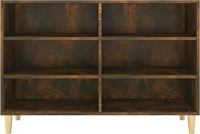 vidaXL Ραφιέρα Καπνιστή Δρυς 103,5 x 35 x 70 εκ. από Επεξεργ. Ξύλο